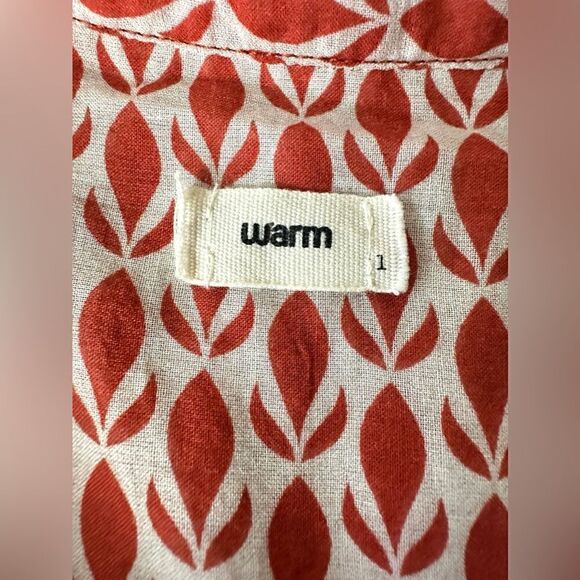 WARM NY 2017 Runway Bell Flare Sleeve Bohemian dress Size Small - Picture 12 of 16